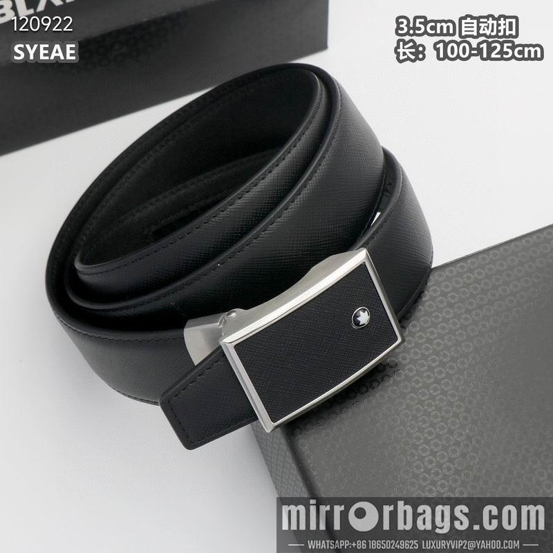 Replica Montblanc belt 自动扣 35mmX100-125cm 8L072009