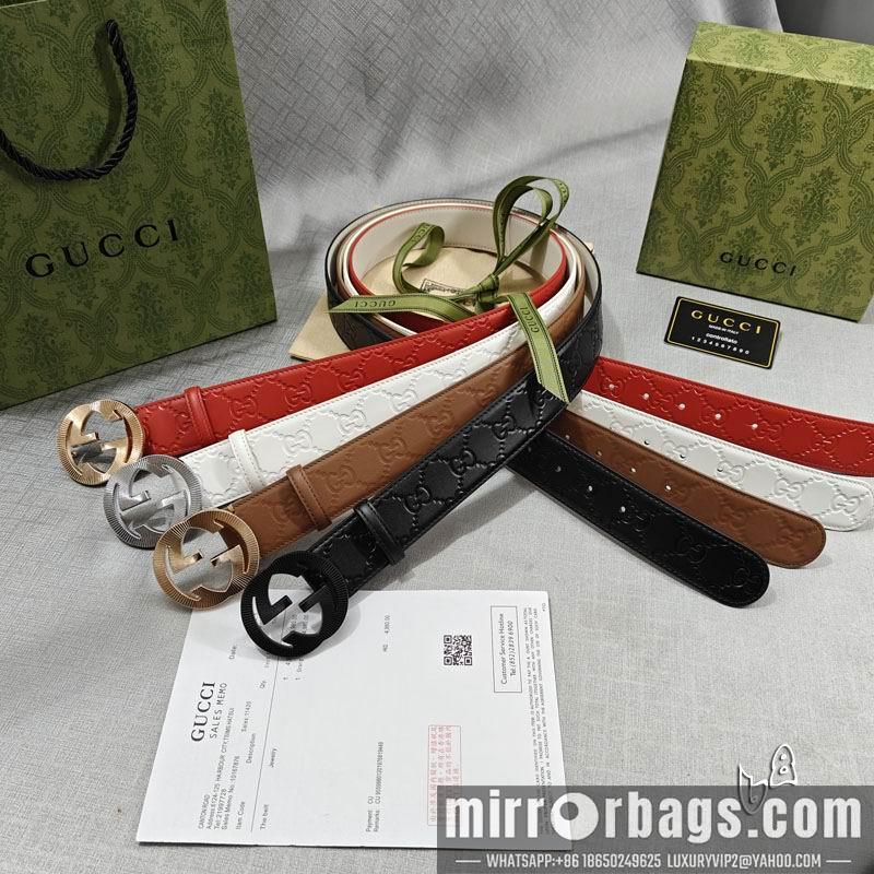 Replica Gucci belt 38mmX90-125cm lb18