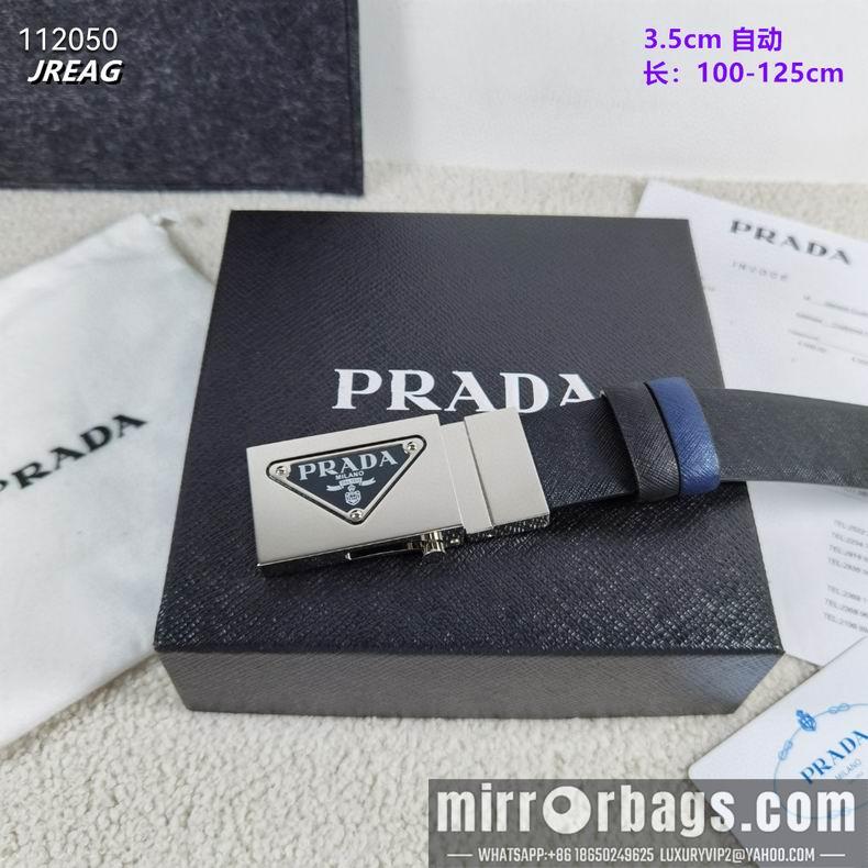 Replica Prada belt 35mmX100-125cm 8L09