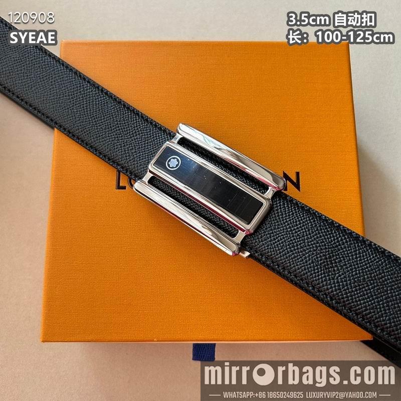 Replica Montblanc belt 自动扣 35mmX100-125cm 8L072005