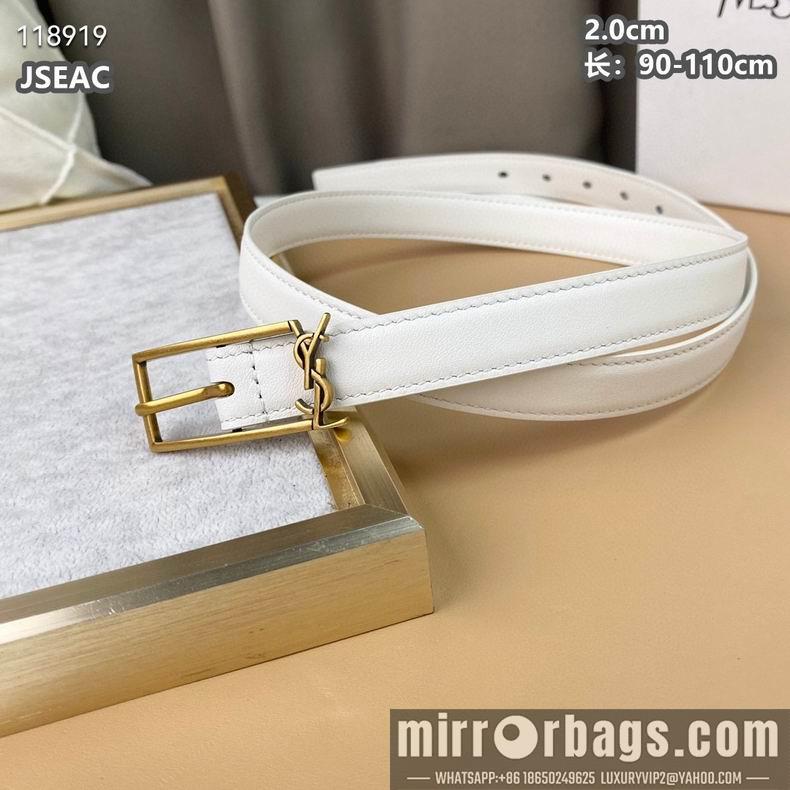 Replica YSL belt 20mmX90-110cm 8L010701