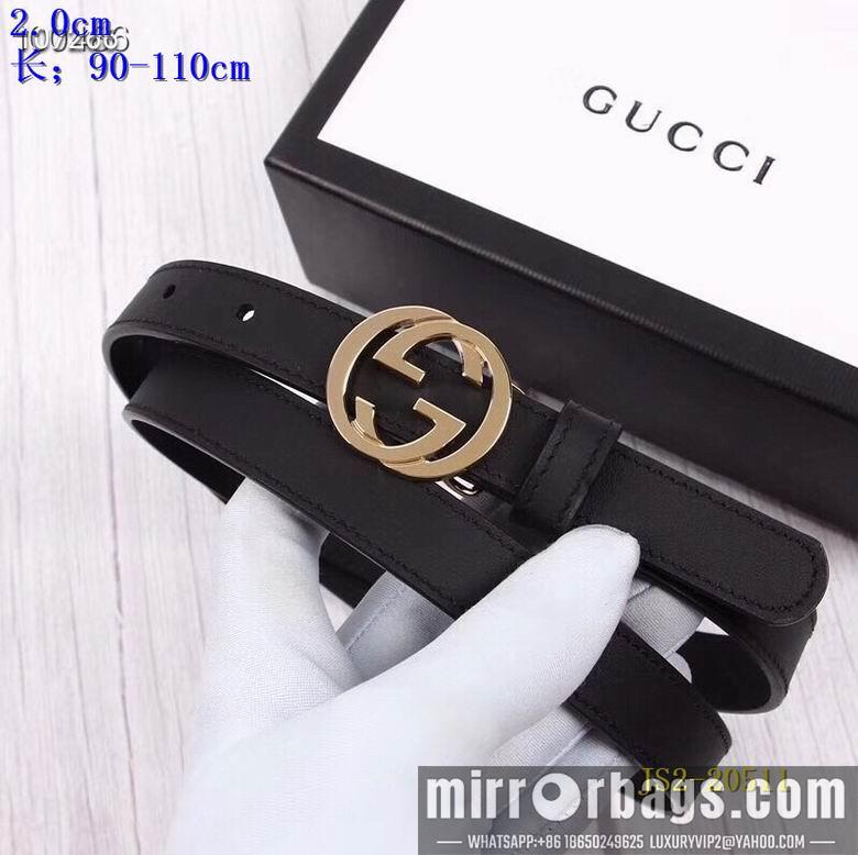 Replica Gucci belt 20mm 90-110cm 8L01