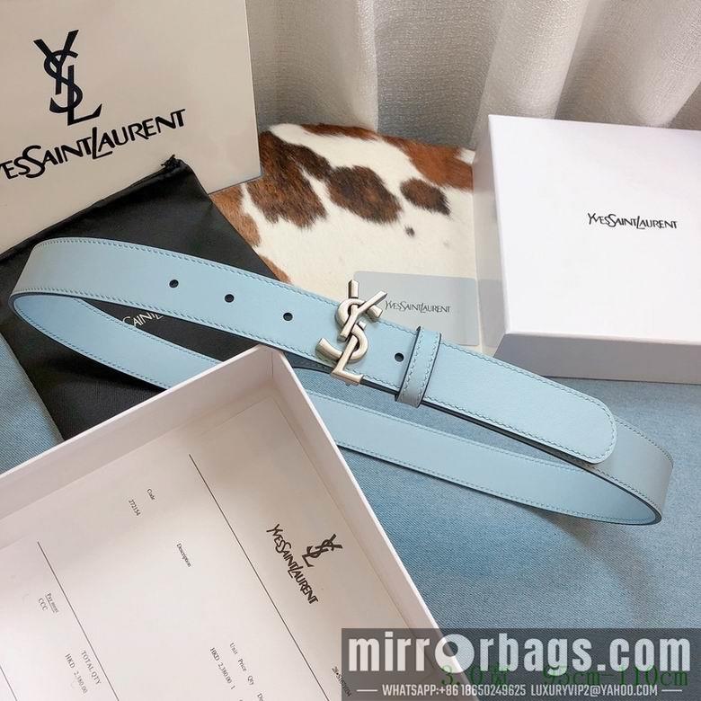 Replica YSL Belt 30mmX95-110cm 7D01