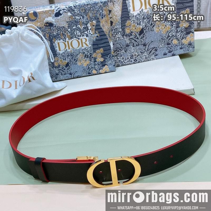 Replica Dior belt 35mmX95-115cm 8L040802