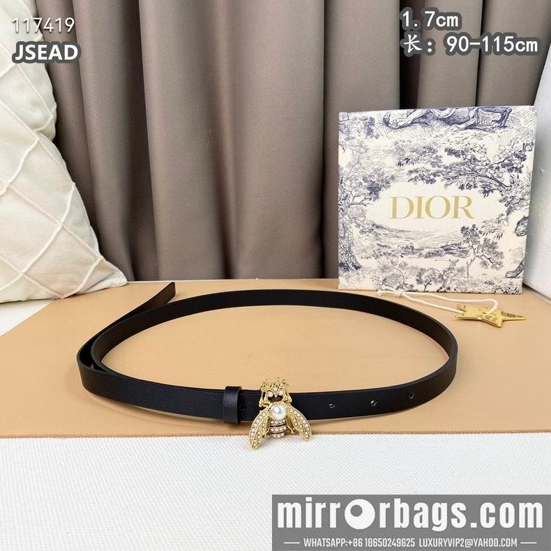 Replica Dior belt 17mmX90-115cm 8L02