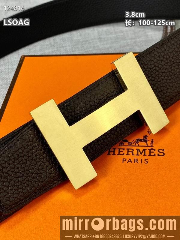 Replica Hermes belt 38mmX100-125cm 8L04