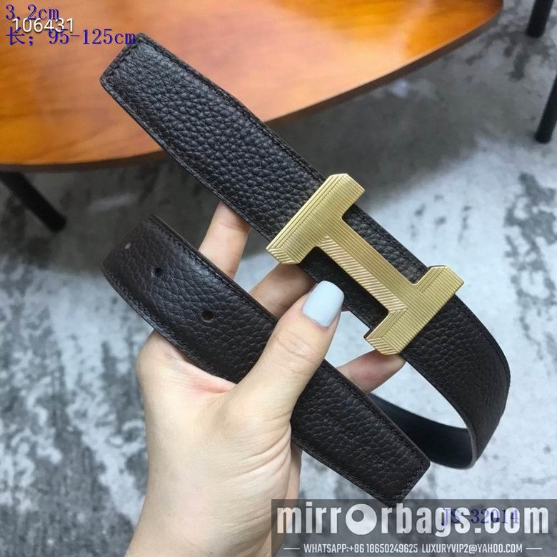 Replica Hermes Belt 32mmX95-125cm 8L02