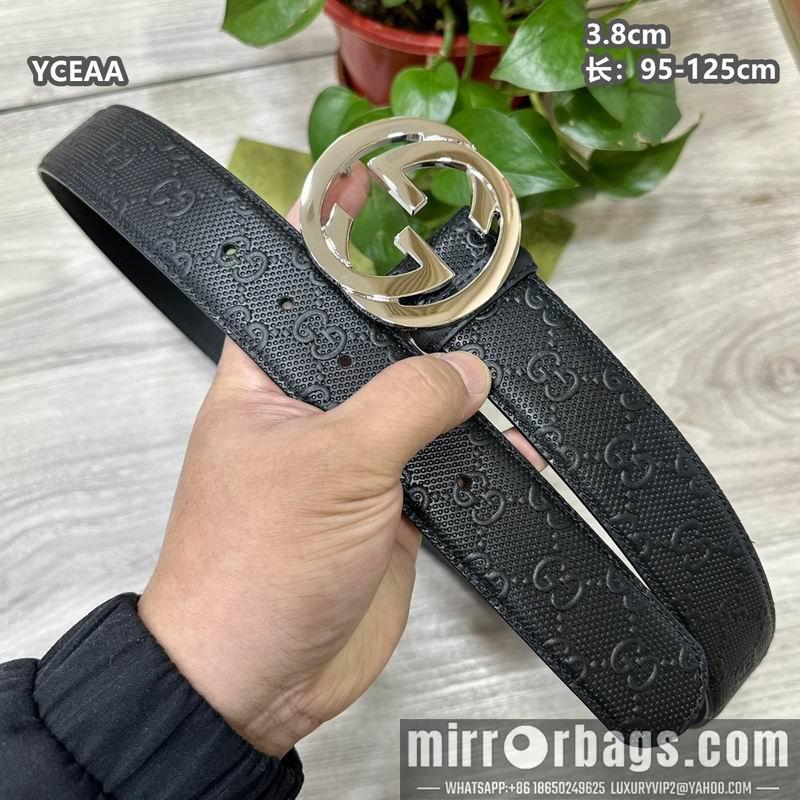 Replica Gucci belt 38mmX95-125cm 8L56