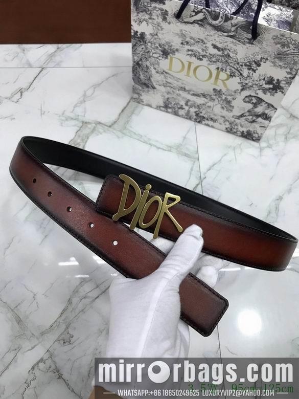 Replica Dior Belt 34mmX95-125cm 7D17