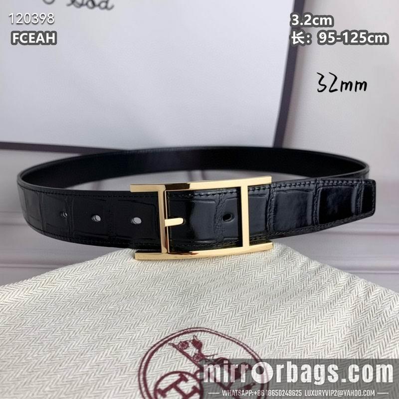 Replica Hermes belt 32mmX95-125cm 8L28
