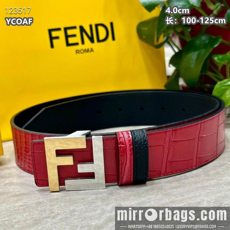 Replica Fendi belt 40mmX100-125cm  8L32