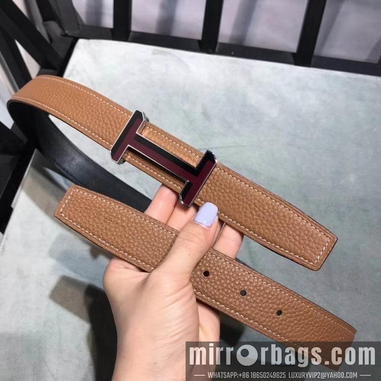 Replica Hermes Belt 32mmX95-115cm 7D11