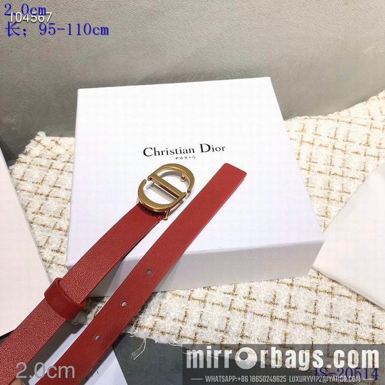 Replica Dior Belt 20mmX95-110cm 8L11