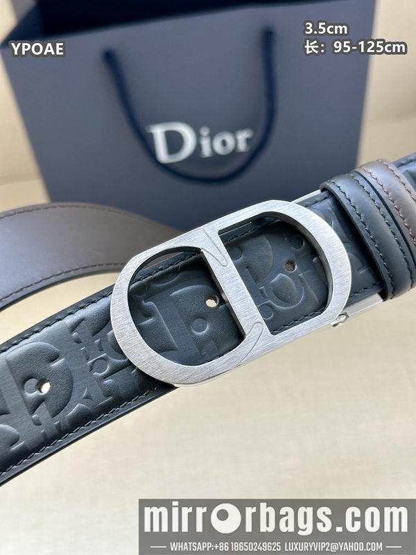 Replica Dior belt 35mmX95-125cm 8L43