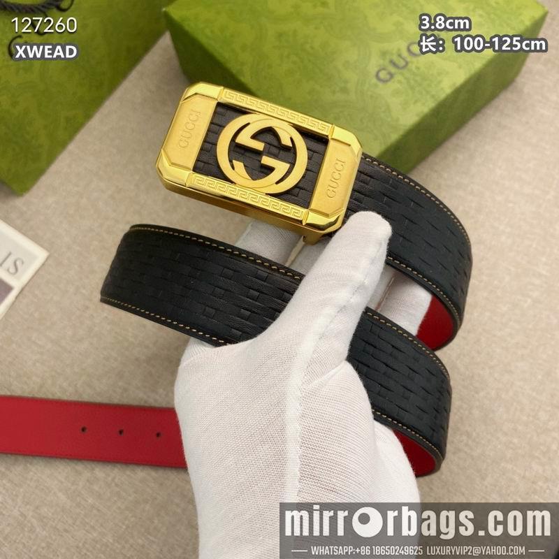 Replica Gucci belt 38mmX100-125cm 8L48