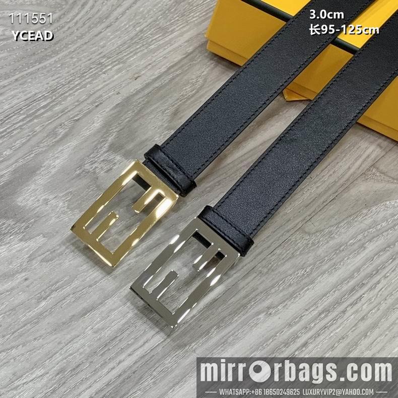 Replica Fendi Belt 30mmX95-125cm 8L11
