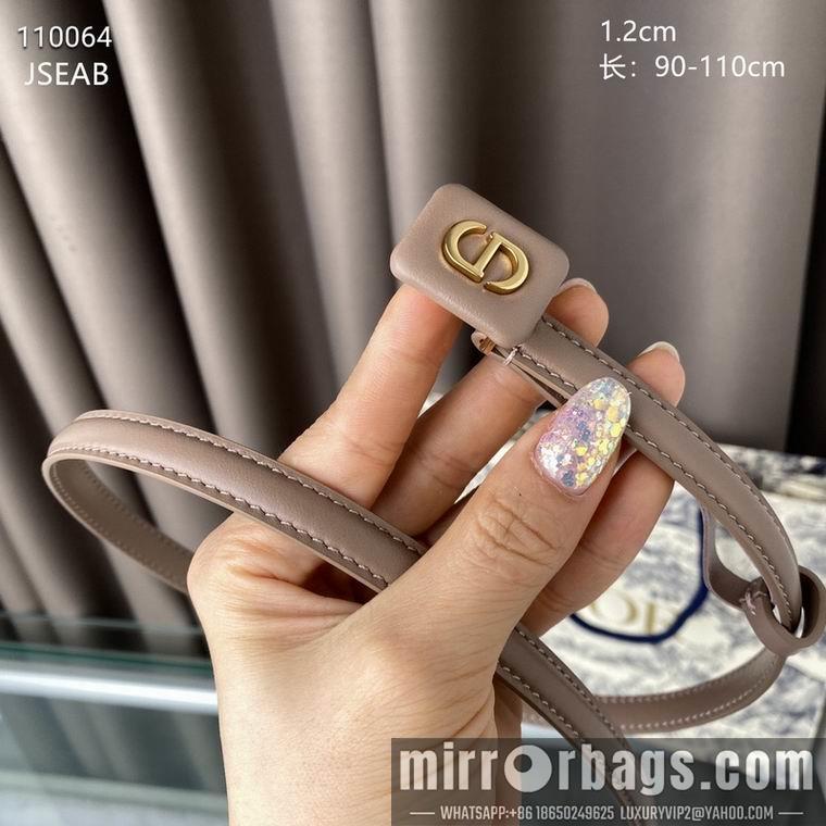Replica Dior Belt 12mmX90-110cm 8L0515