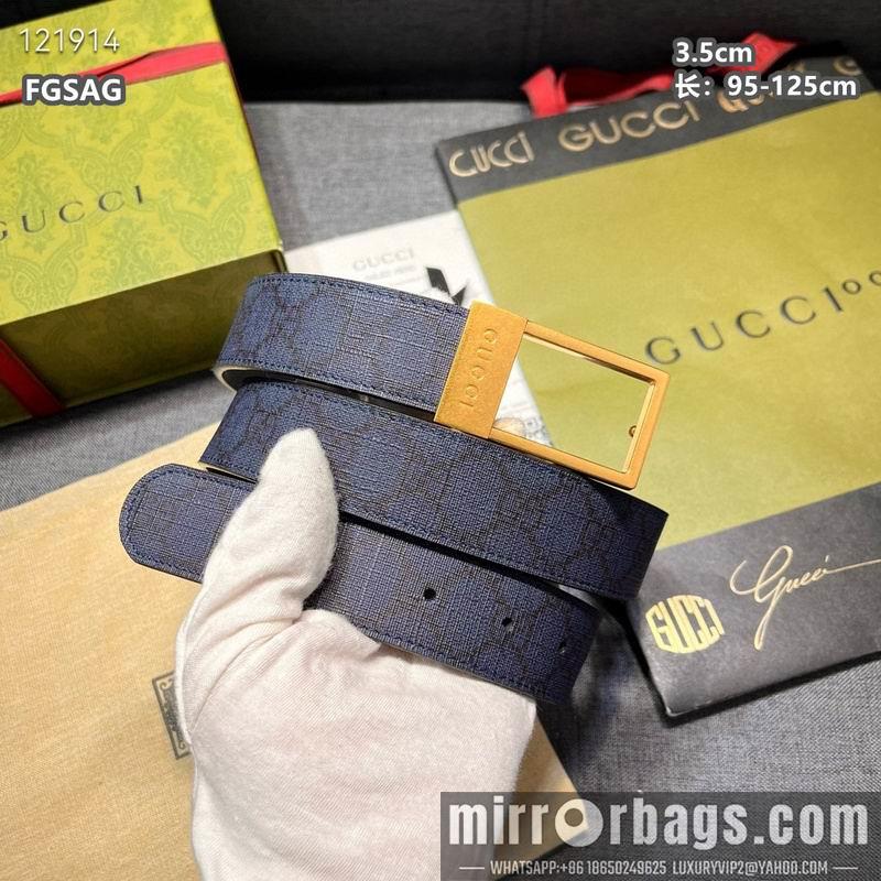 Replica Gucci belt 35mmX95-125cm 8L01