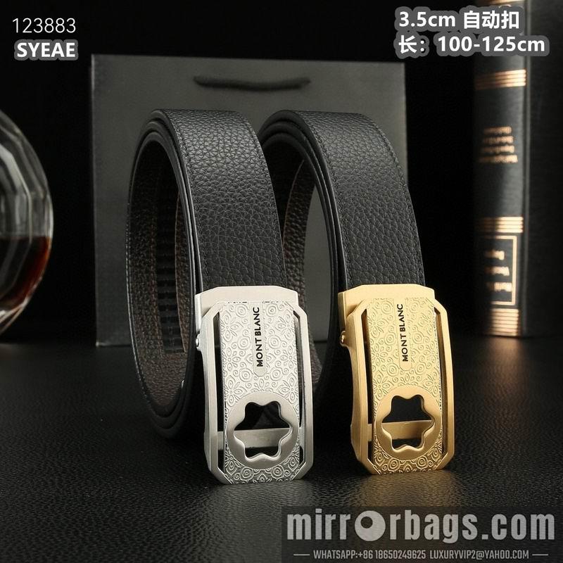 Replica Montlanc belt 35mmX100-125cm 8L44