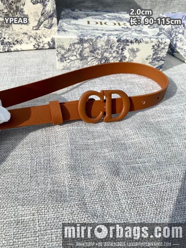 Replica Dior belt 20mmX90-115cm 8L23