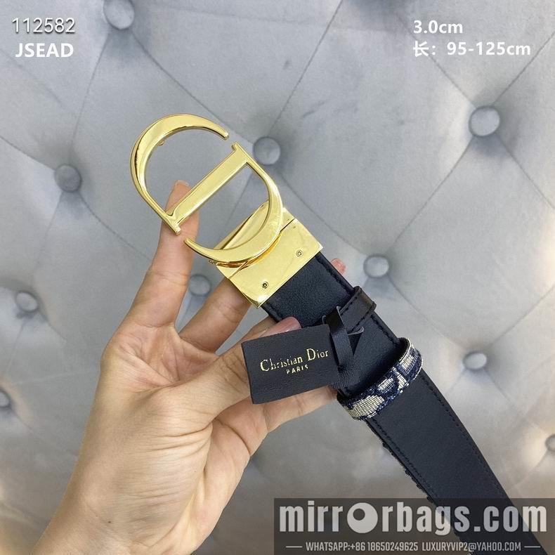 Replica Dior belt 30mmX95-125cm 8L11