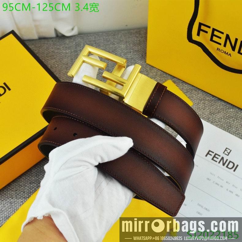 Replica Fendi Belt 34mmX95-125cm 7D08