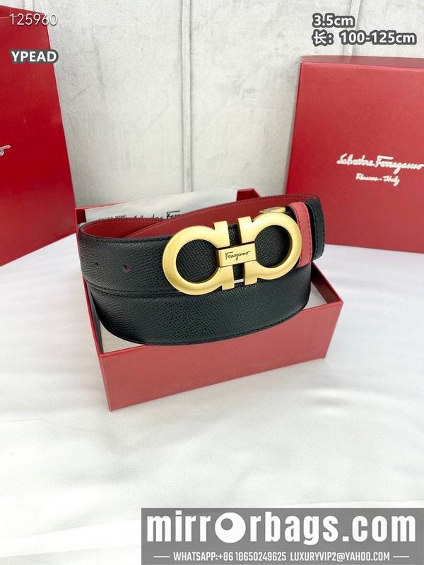 Replica Ferragamo belt 35mmX100-125cm 8L23