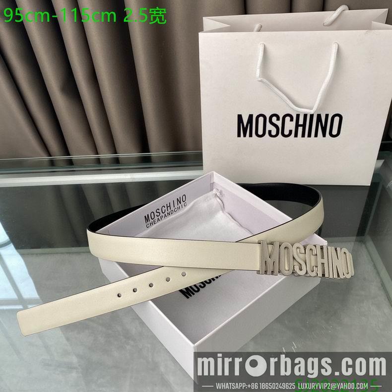Replica Moschino belt 25mmX95-115cm 7D