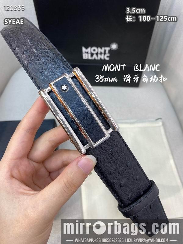 Replica Montblanc belt 自动扣 35mmX100-125cm 8L072015