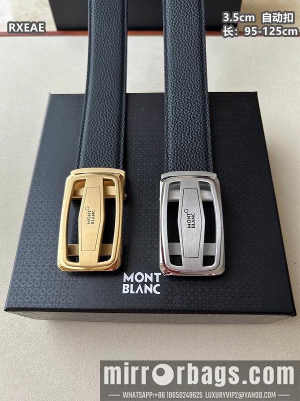 Replica Montlanc belt 35mmX100-125cm 8L81