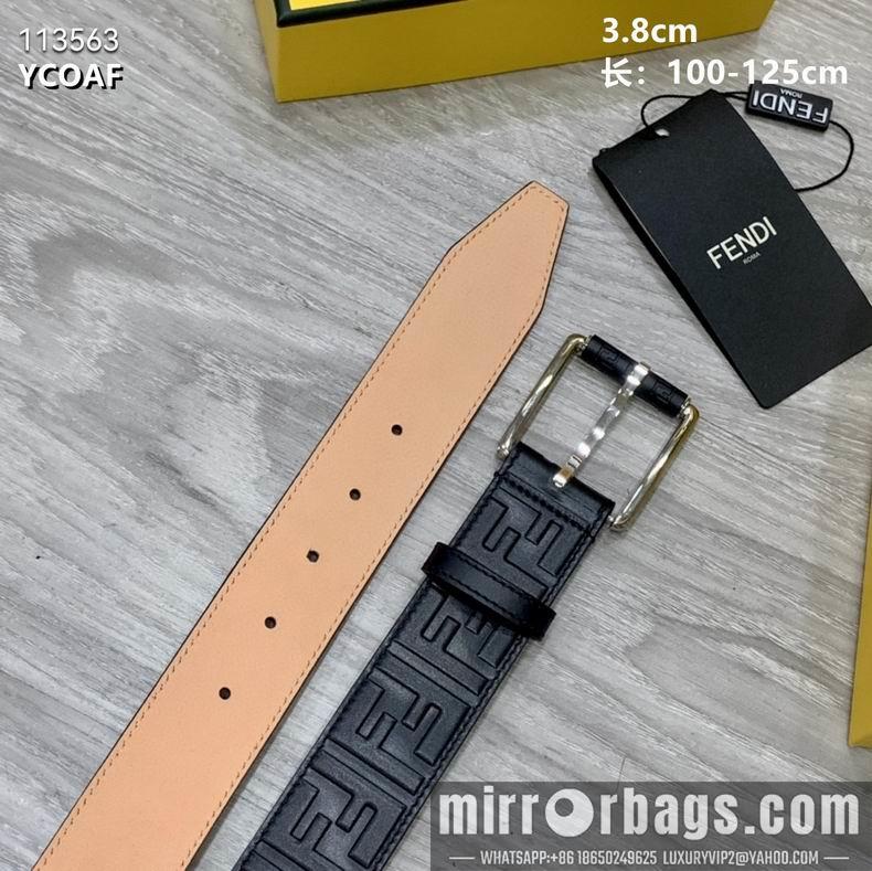 Replica Fendi Belt 38mmX100-125CM 8L23