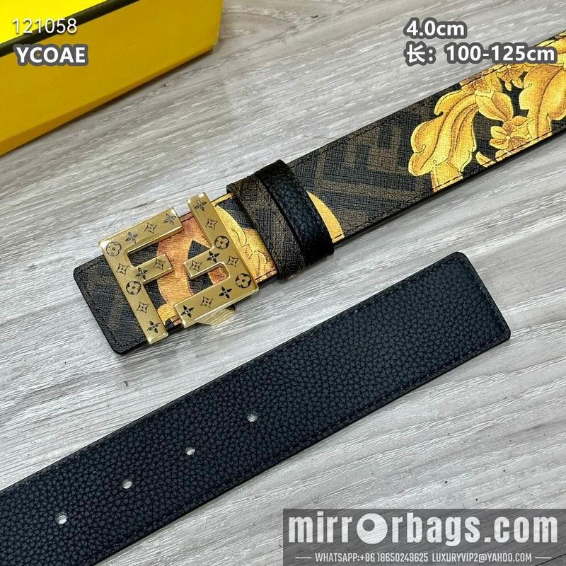 Replica Fendi belt 40mmX100-125cm  8L114