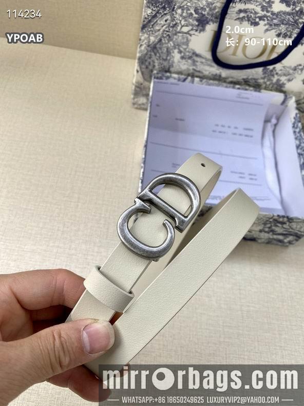 Replica Dior Belt 20mmX90-110cm 8L03