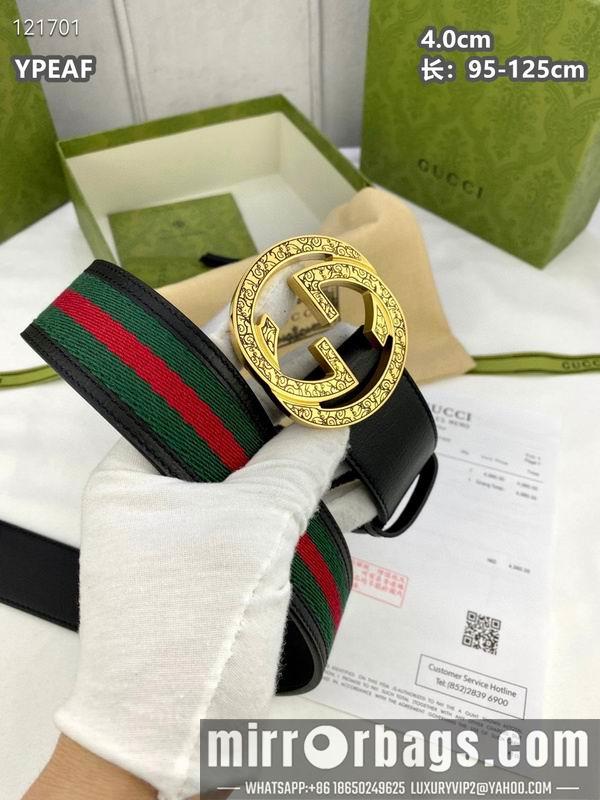 Replica Gucci belt 40mmX95-125cm 8L119