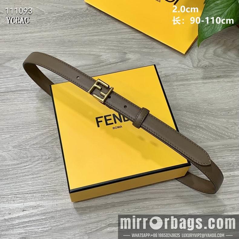Replica Fendi Belt 20mmX90-110cm 8L01