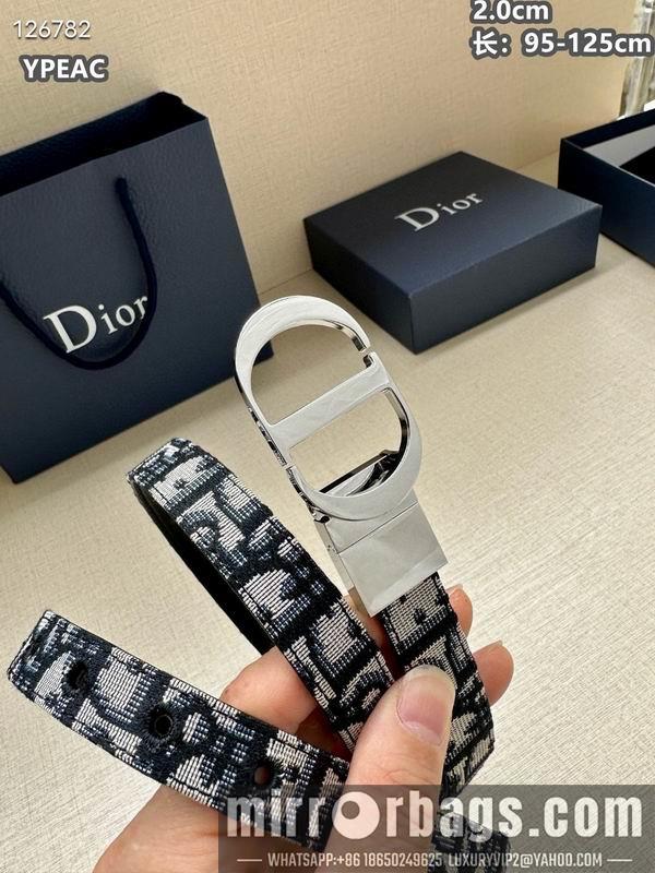 Replica Dior belt 20mmX95-125cm 8L22