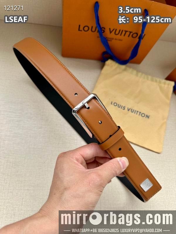Replica LV belt 35mmX95-125cm 8L30