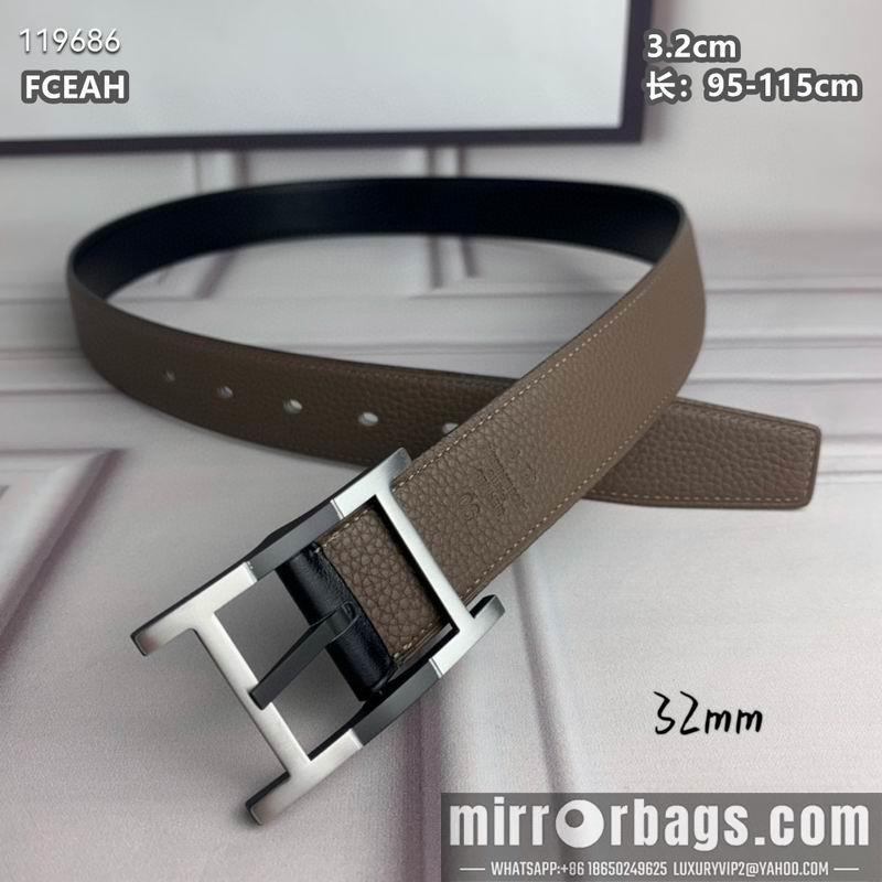 Replica Hermes belt 32mmX95-125cm 8L040803