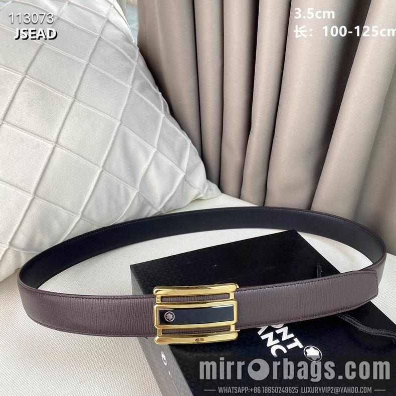 Replica Montblanc belt自动带 35mmX100-125cm 8L03