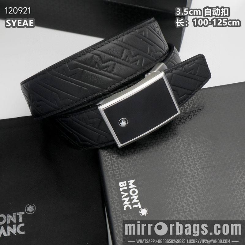 Replica Montblanc belt 自动扣 35mmX100-125cm 8L072008