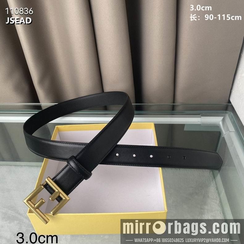 Replica Fendi Belt 30mmX90-115cm 8L01