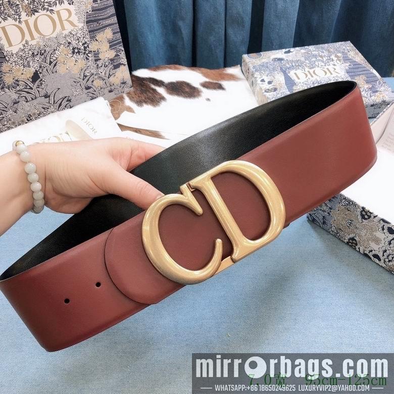 Replica Dior Belt 70mmX95-125cm 7d10