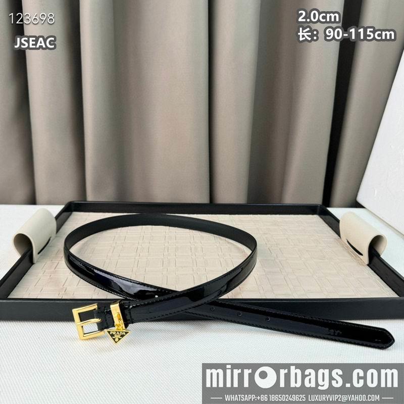 Replica Prada belt 20mmX90-115cm 8L03
