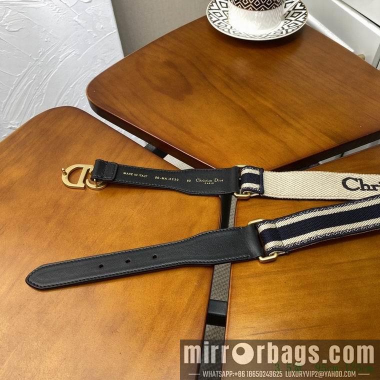 Replica Dior belt 35mmX95-125cm 7D02
