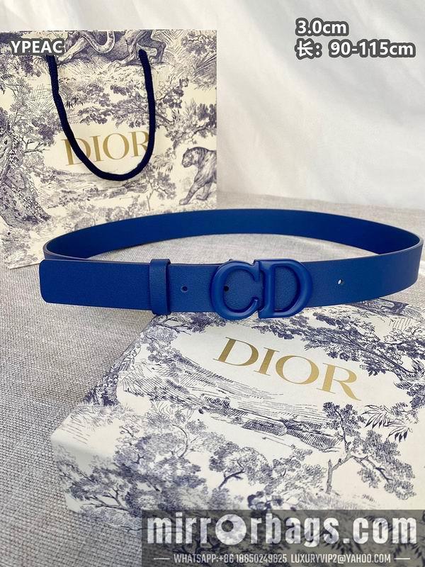 Replica Dior belt 30mmX90-115cm 8L01
