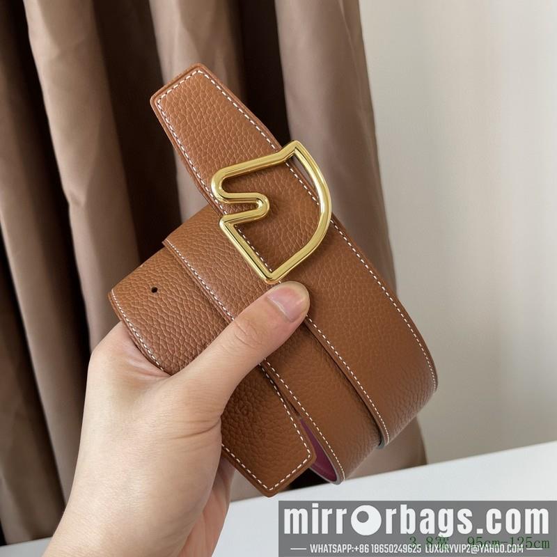Replica Hermes Belt 38mmX95-125cm 7D51
