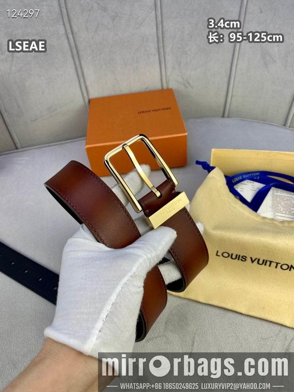 Replica LV belt 34mmX95-125cm 8L26
