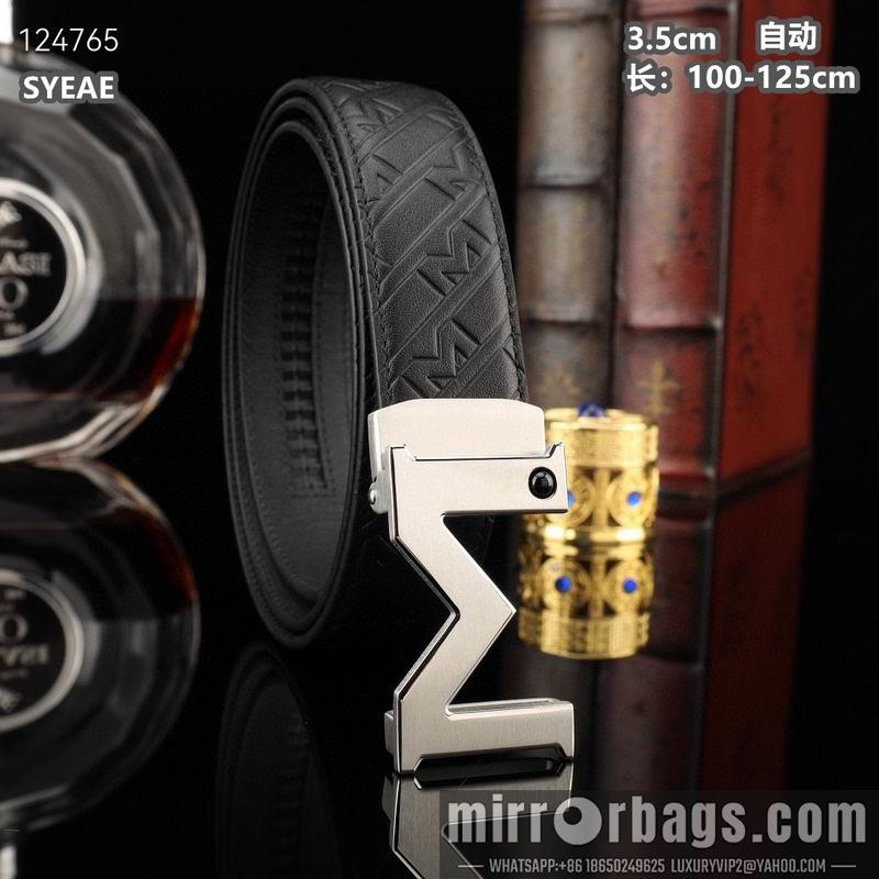 Replica Montlanc belt 35mmX100-125cm 8L39