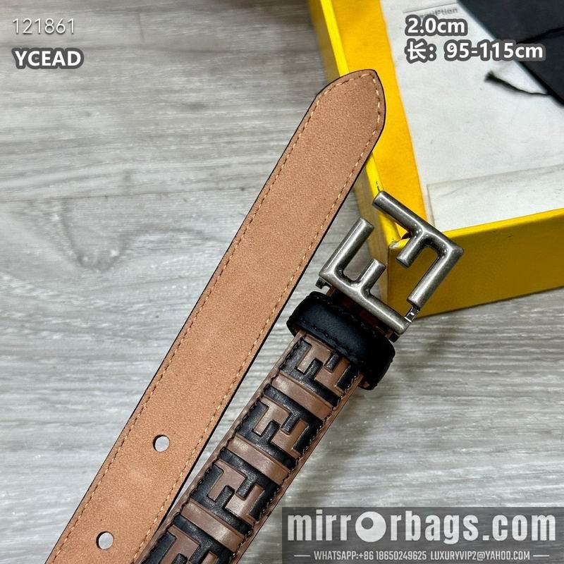 Replica Fendi belt 20mmX95-115cm 8L21