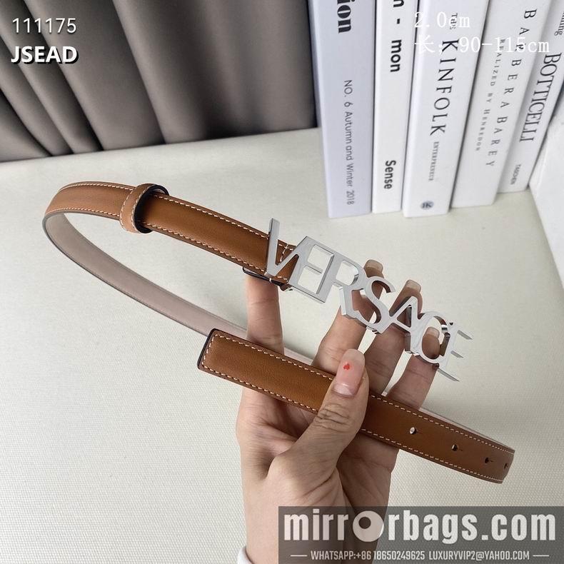 Replica Versace Belt 20mmX90-115cm 8L01